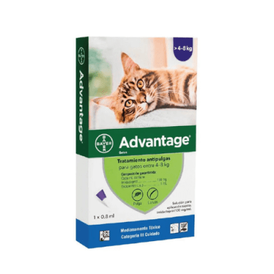 Advantage pipeta gato 4-8 Kg1