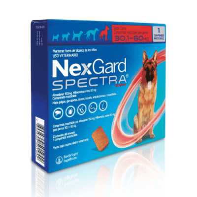 Nexgard Spectra masticable 30,1 - 60 kg1