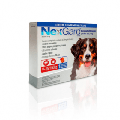 Nexgard Masticable 25 - 50 kg 1 comprimido1