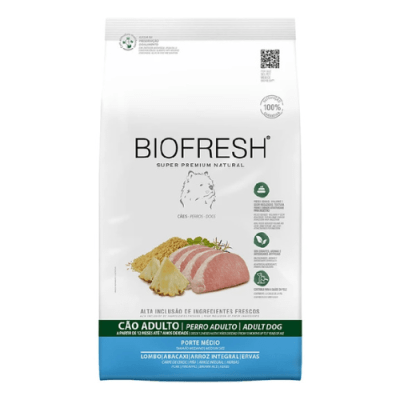 Biofresh adulto cerdo y piña raza mediana1
