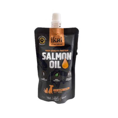 Ikai aceite de salmon para perros y gatos 150 ml2