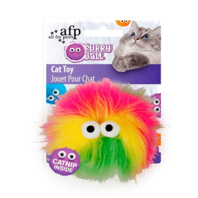 Afp furry ball fluffy ball rosa1