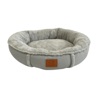Cama circular gris1