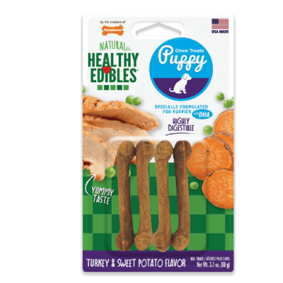 Nylabone healthy puppy turkey & sweet potato 88 grs1