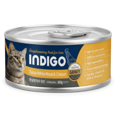 Indigo lata atún con pollo 80 grs1