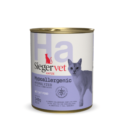 Sieger vet cat Hipoalergenico hidrolizado 340 grs1