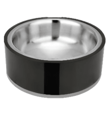 Kumar plato perro antideslizante negro 1200 ml1