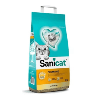 Arena Sanicat Clumping sin Aroma 5 kg2