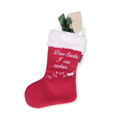 Play Juguete Merry Woofmas Dog Stocking1