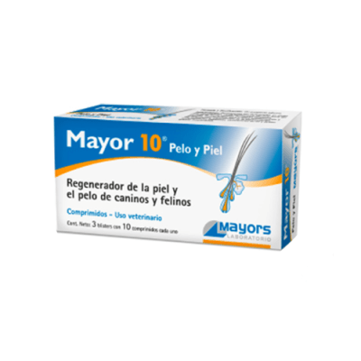 Mayor 10 x 30 comprimidos pelo y piel1