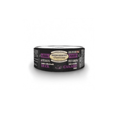 Oven Baked pate duck adult cat 156 gr1