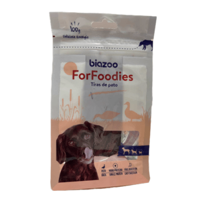 BZ Perro Tiras Finas Suaves de Pato 100grs1