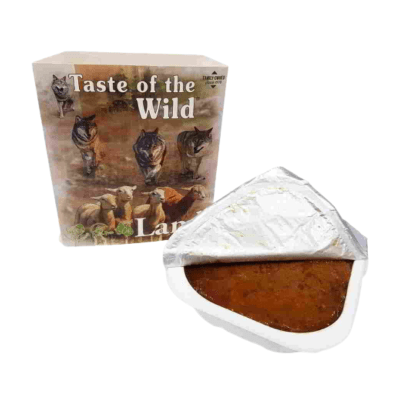 Taste of the wild bandeja Cordero 390 gr2