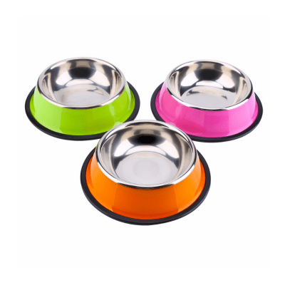 Plato acero inox. Colores1