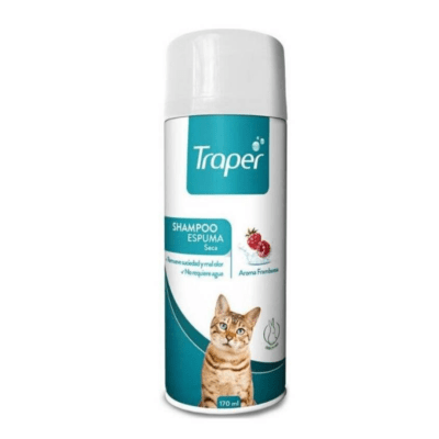 Shampoo espuma seca para gato 170ml1