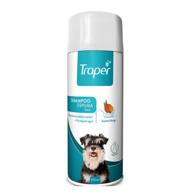 Shampoo espuma seca para perro 170ml1