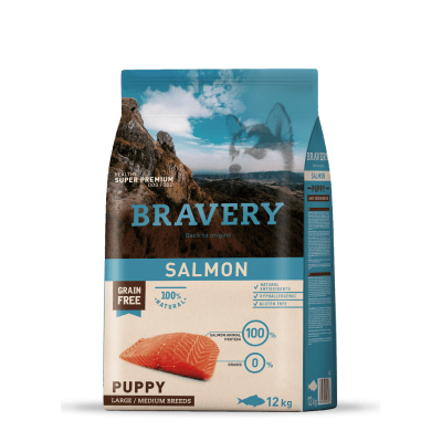 Bravery puppy medium/large Salmon1