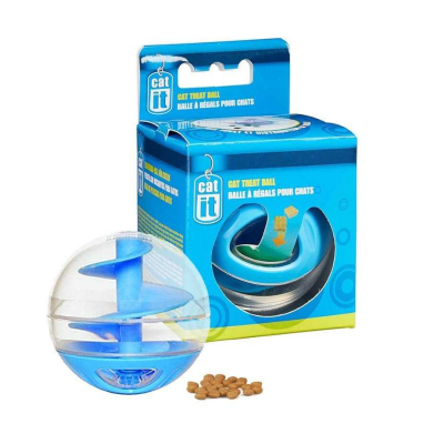 Catit bola para golosinas azul1