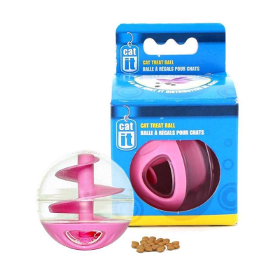 Catit bola para golosinas rosada1