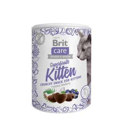 Brit care cat snack superfruits kitten1