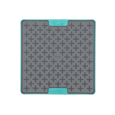 Lickimat Buddy tuff for dogs Turquesa1