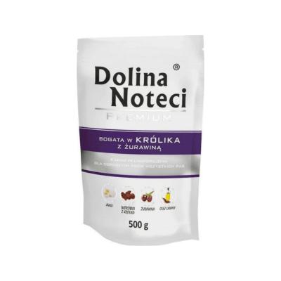Dolina noteci premium rabbit with cranberry1