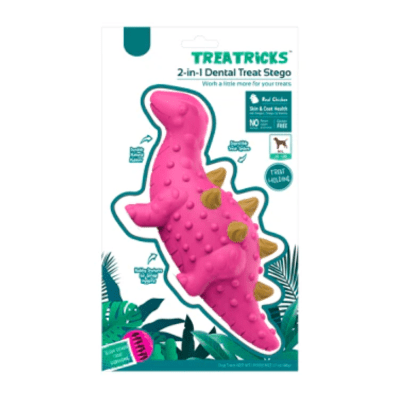 Pet treat 2 en 1 Estegosaurio1