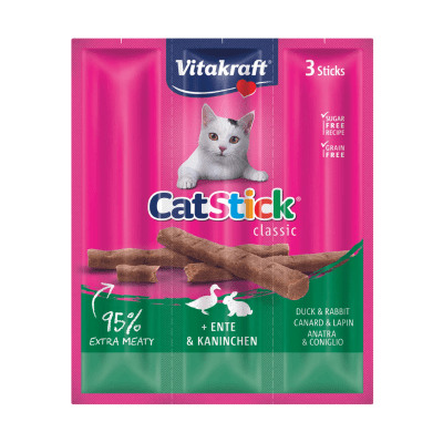 Cat stick Pato/Conejo Vitakraft1