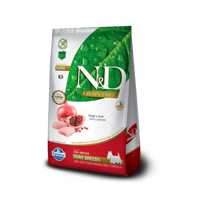 N&D canine adulto mini breed Pollo 2.5 Kg1