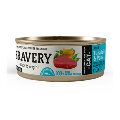 Bravery Tuna loin & peas 70 grs1