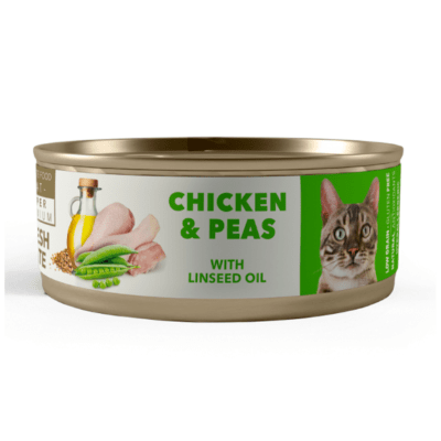 Amity Chicken & Peas adult cat 80 grs1