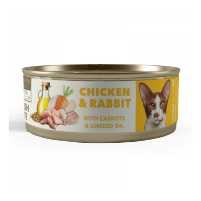 Amity Chicken & rabbit adult cat 80 grs1