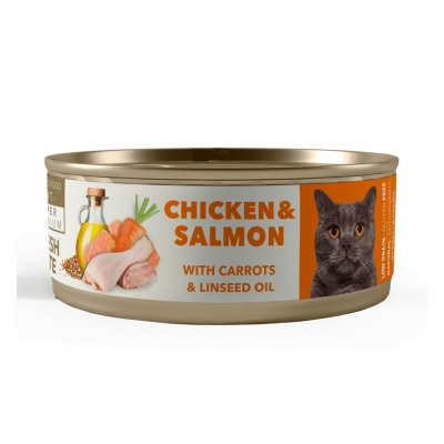Amity Chicken & Salmon adult cat 80 grs1