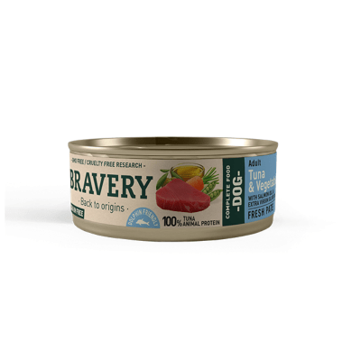 Bravery Tuna & Vegetables adulto 80 grs1