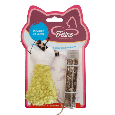 Juguete feline Gato + Catnip1
