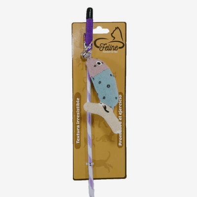 Juguete varilla peluche Pez1