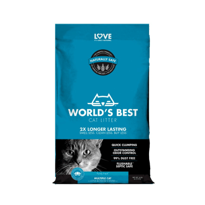 World´s best cat litter Lotus Blossom1