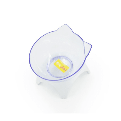 Plato ergonómico inclinado para gatos1