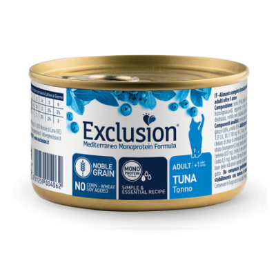 Exclusion monoprotein gato atún 85 grs.1