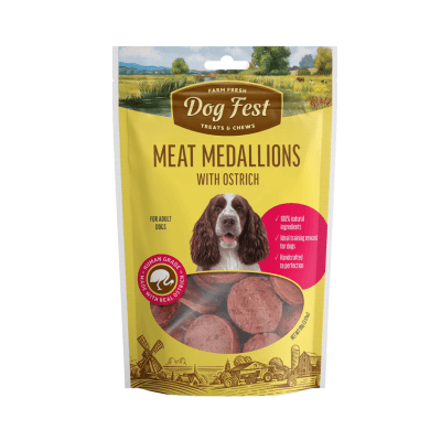 DogFest medallones sabor Avestruz1