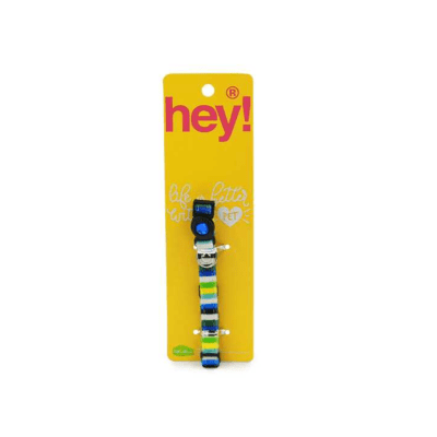 Hey! collar gatos  rayado1