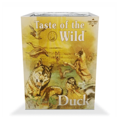 Taste of the wild Pato Bandeja 390 grs1