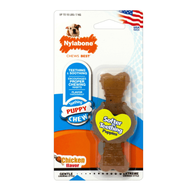 Nylabone cachorro hueso anillo1