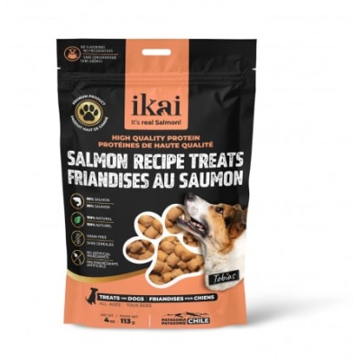 Ikai snack horneado salmón para perro 113 grs3
