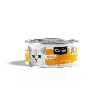 Kit Cat Gravy Tuna & Chicken 70g1