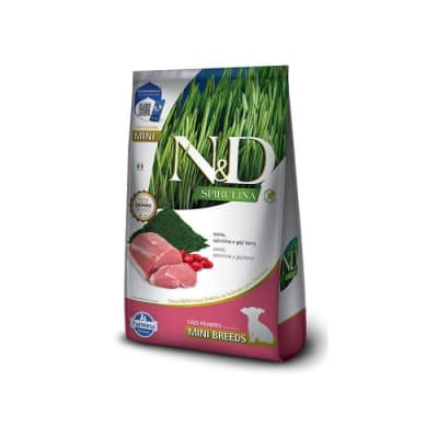 N&D cerdo y espirulina cachorro raza pequeña1