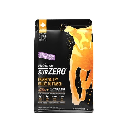 Nutrience subzero dog small breed fraser valley 4,5kg1