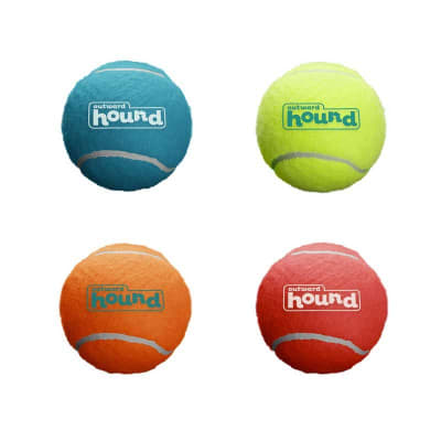 Pelota tenis 4 unidades outward hound1