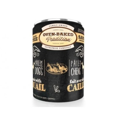 Oven Baked pate quail adult dog 354 gr1