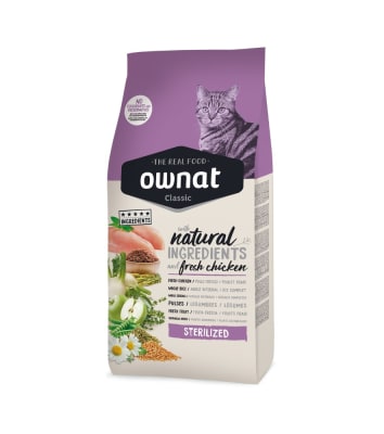 Ownat classic gato esterilizado pollo 15 Kg1